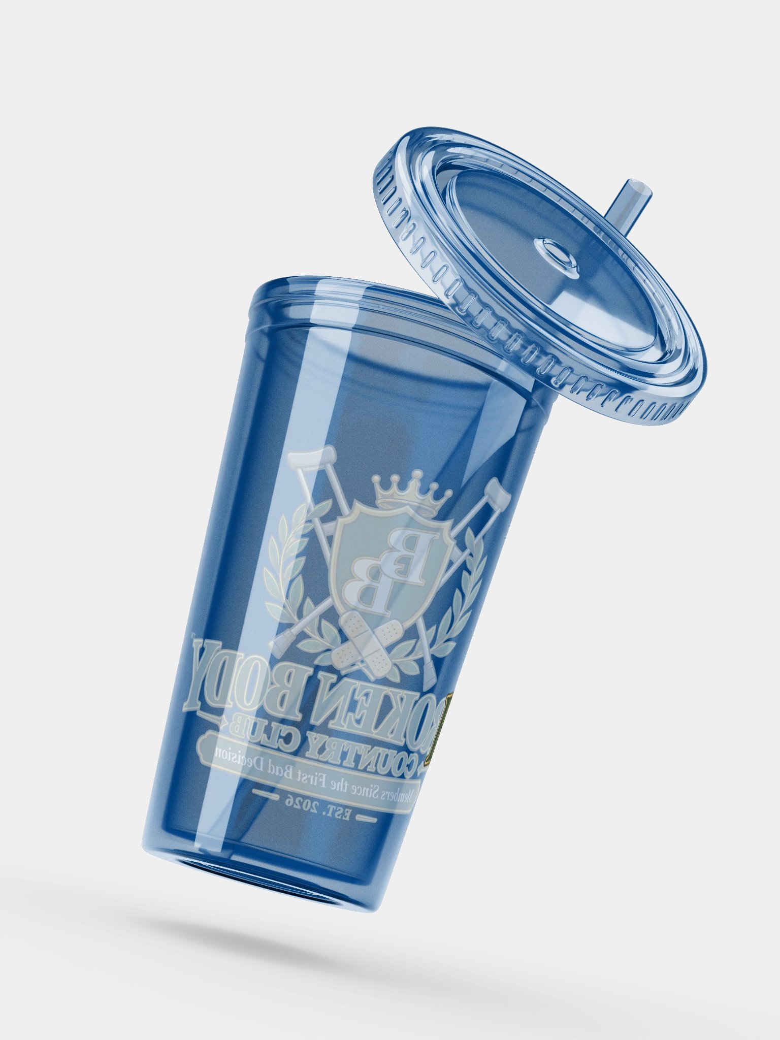 Golf Tumbler — Broken Body Country Club Iced Coffee Cup | Broken Body™ product image (6)