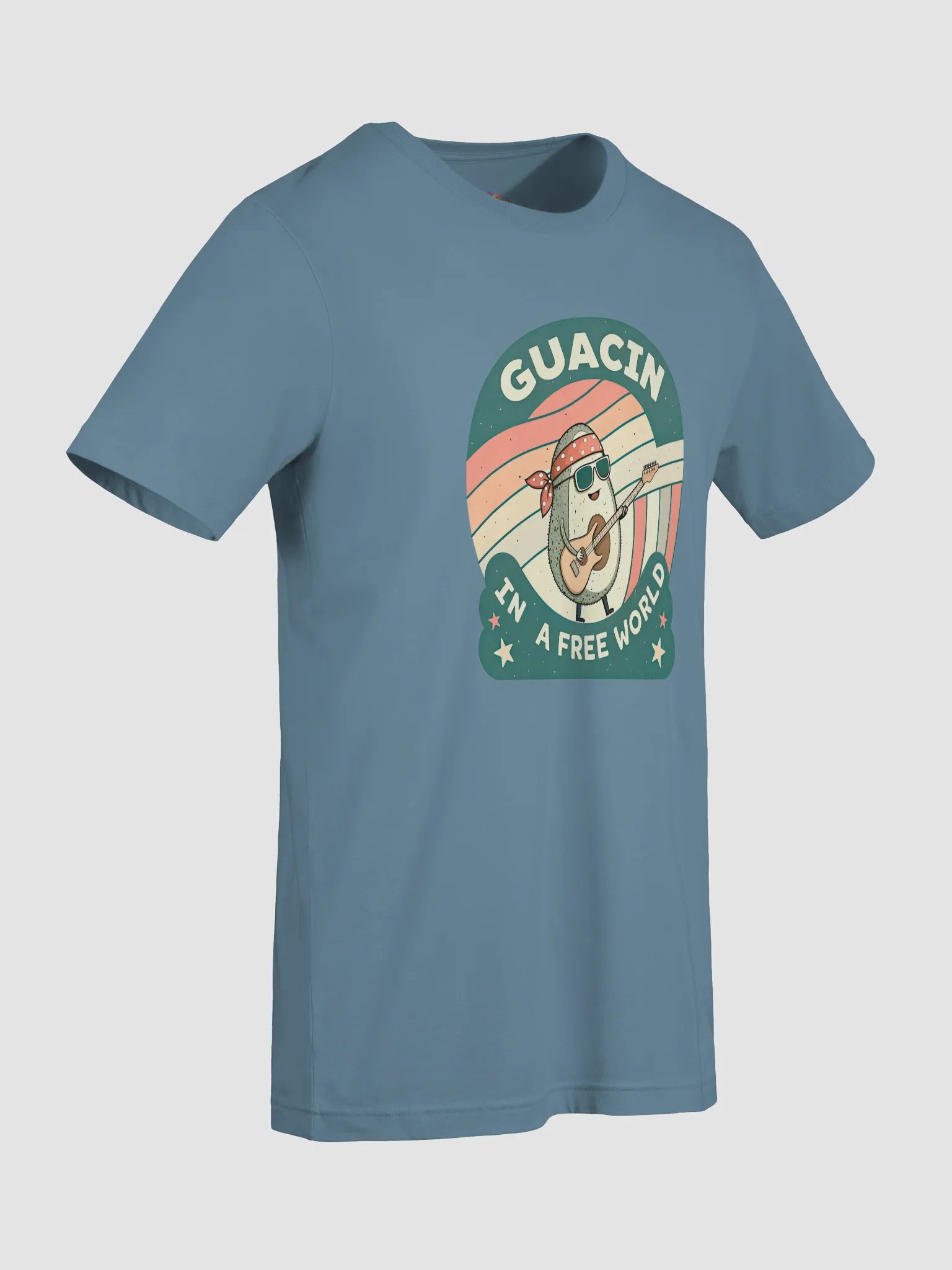 Rockin' Avocado Guitarist T-Shirt product image (5)