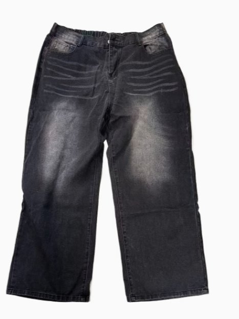 Black baggy jeans product image (1)