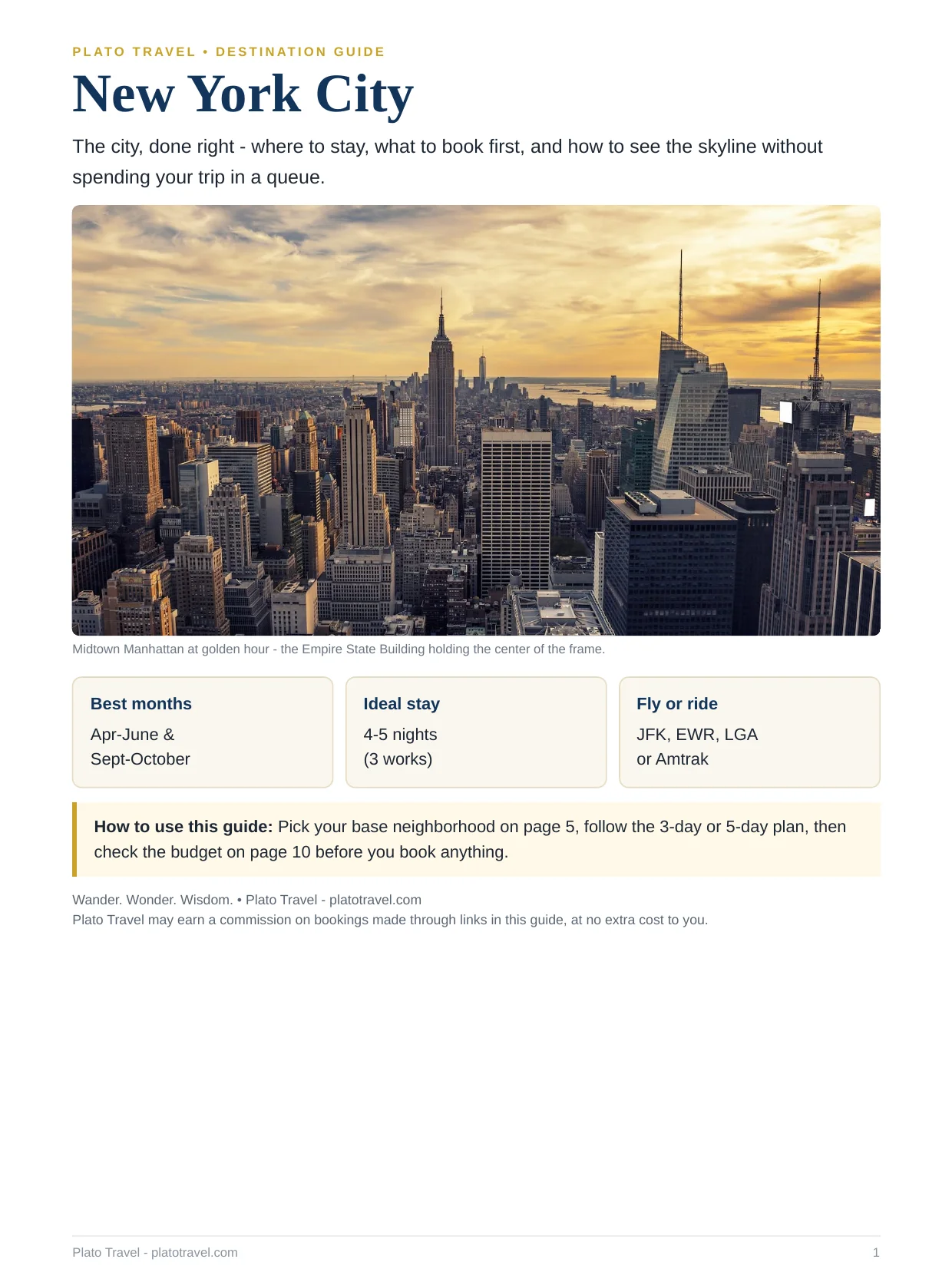 New York City Travel Guide product image (1)