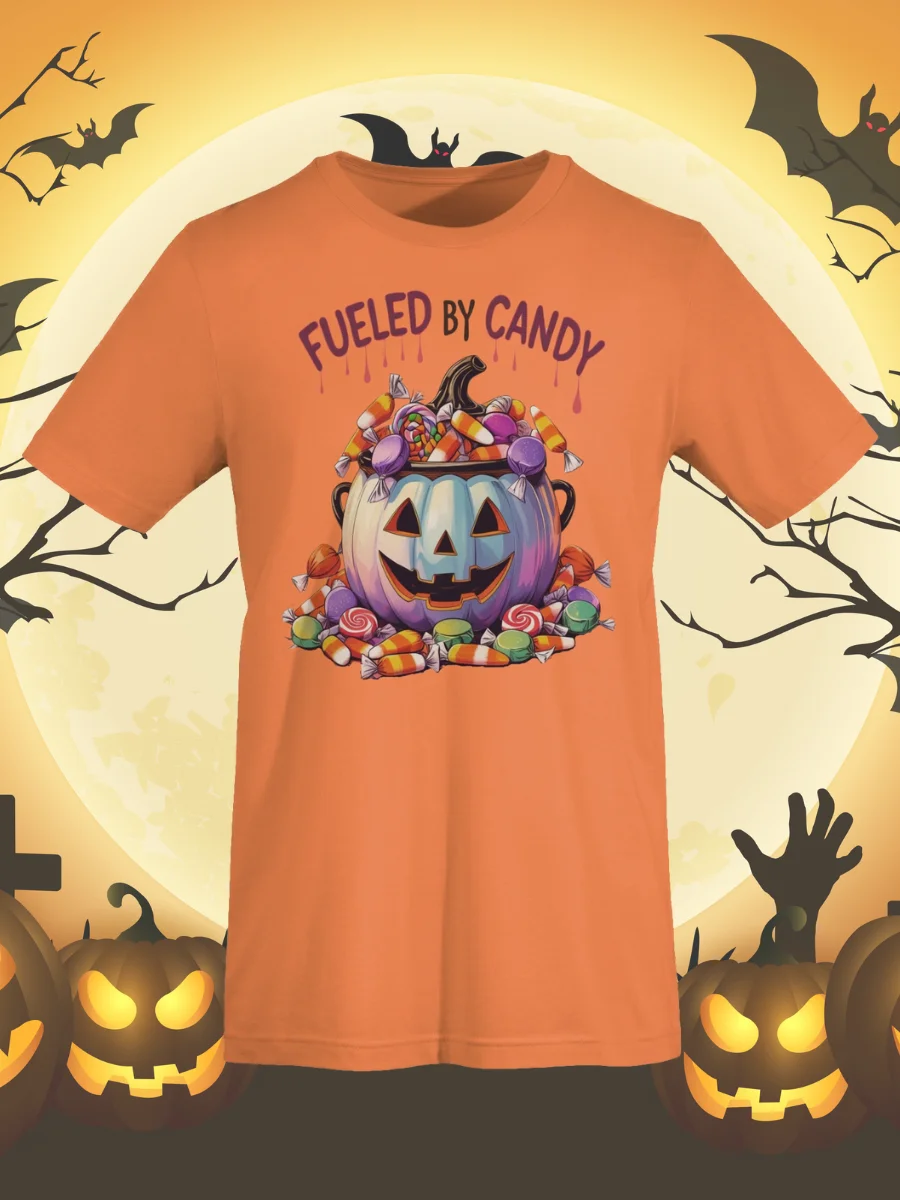 FUELED BY CANDY Halloween T-Shirt product image (1)