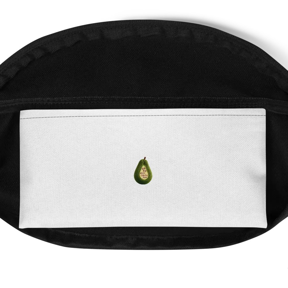 CozyAvocado White Fanny Pack Strawberry #1 product image (6)