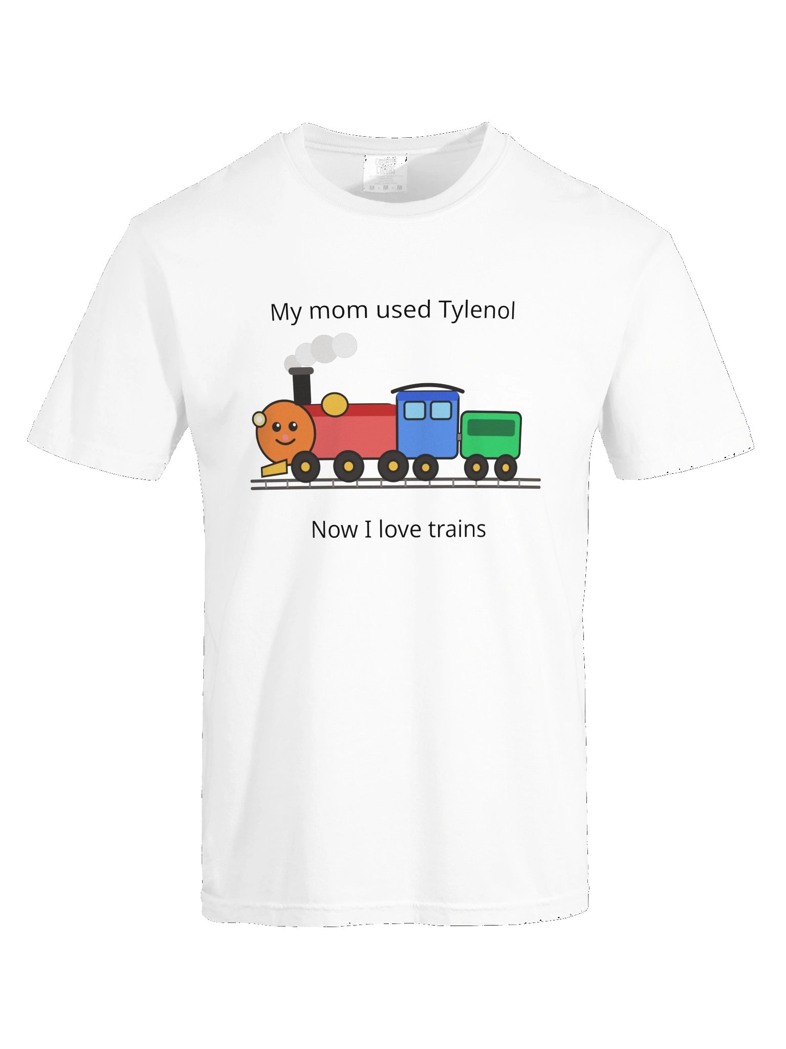 Adult Cartoon Train T-Shirt product image (9)