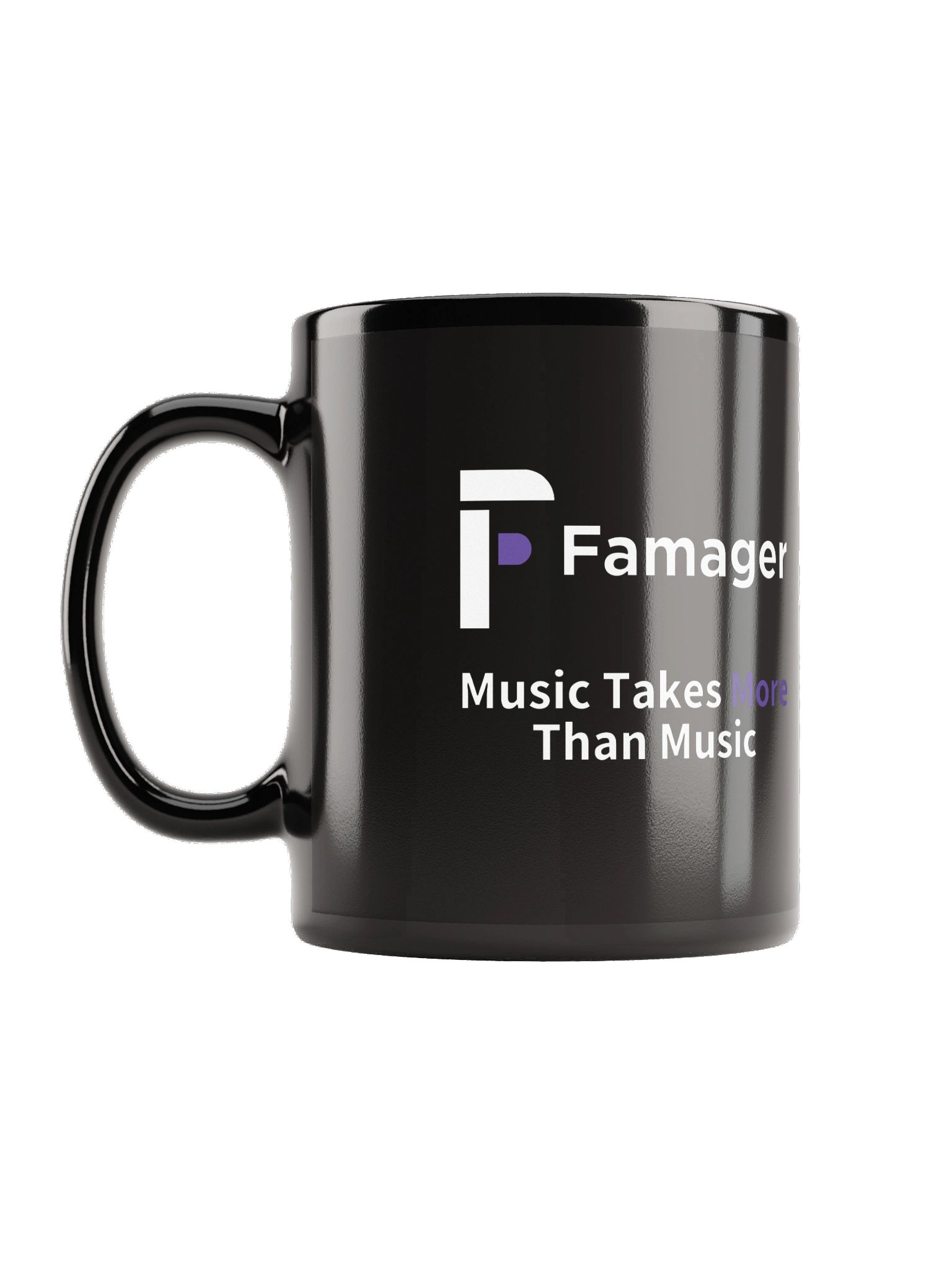 Famager: Music Takes More Than Music Mug product image (1)