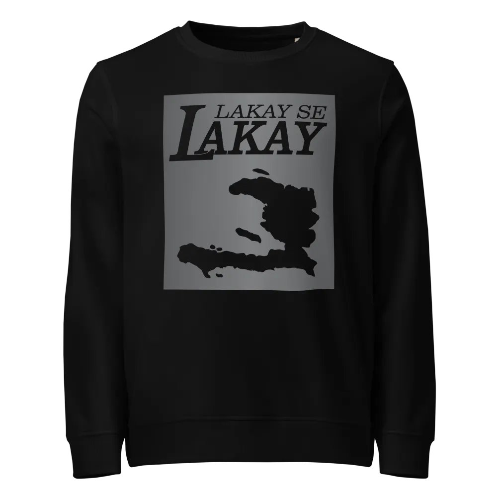 Lakay Se Lakay SOL'S Unisex Organic Sweatshirt by CultuRep product image (1)