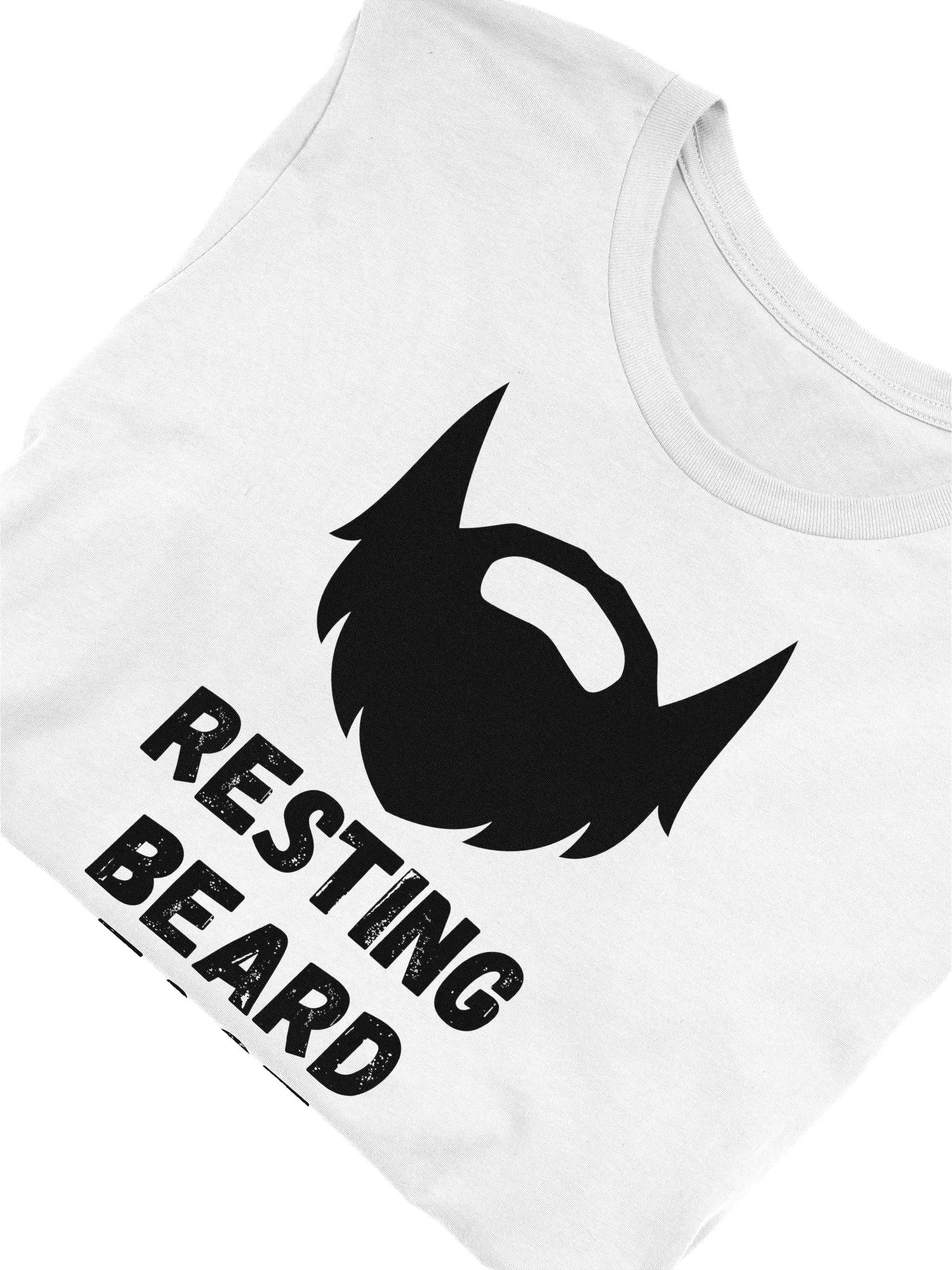 Resting Beard Face Tee (Light) product image (3)