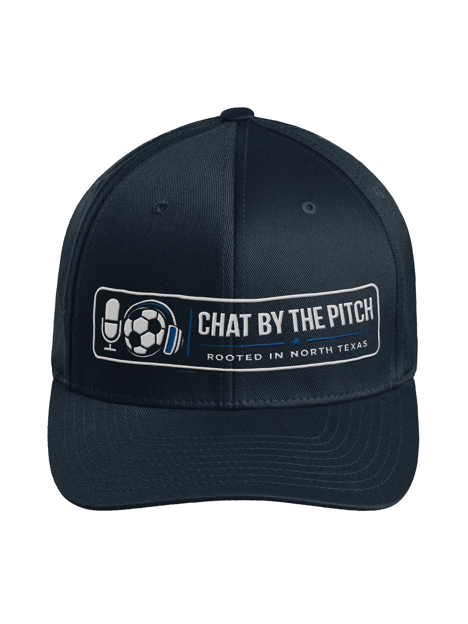 Square Chat By The Pitch™ Structured Flexfit Cap product image (1)
