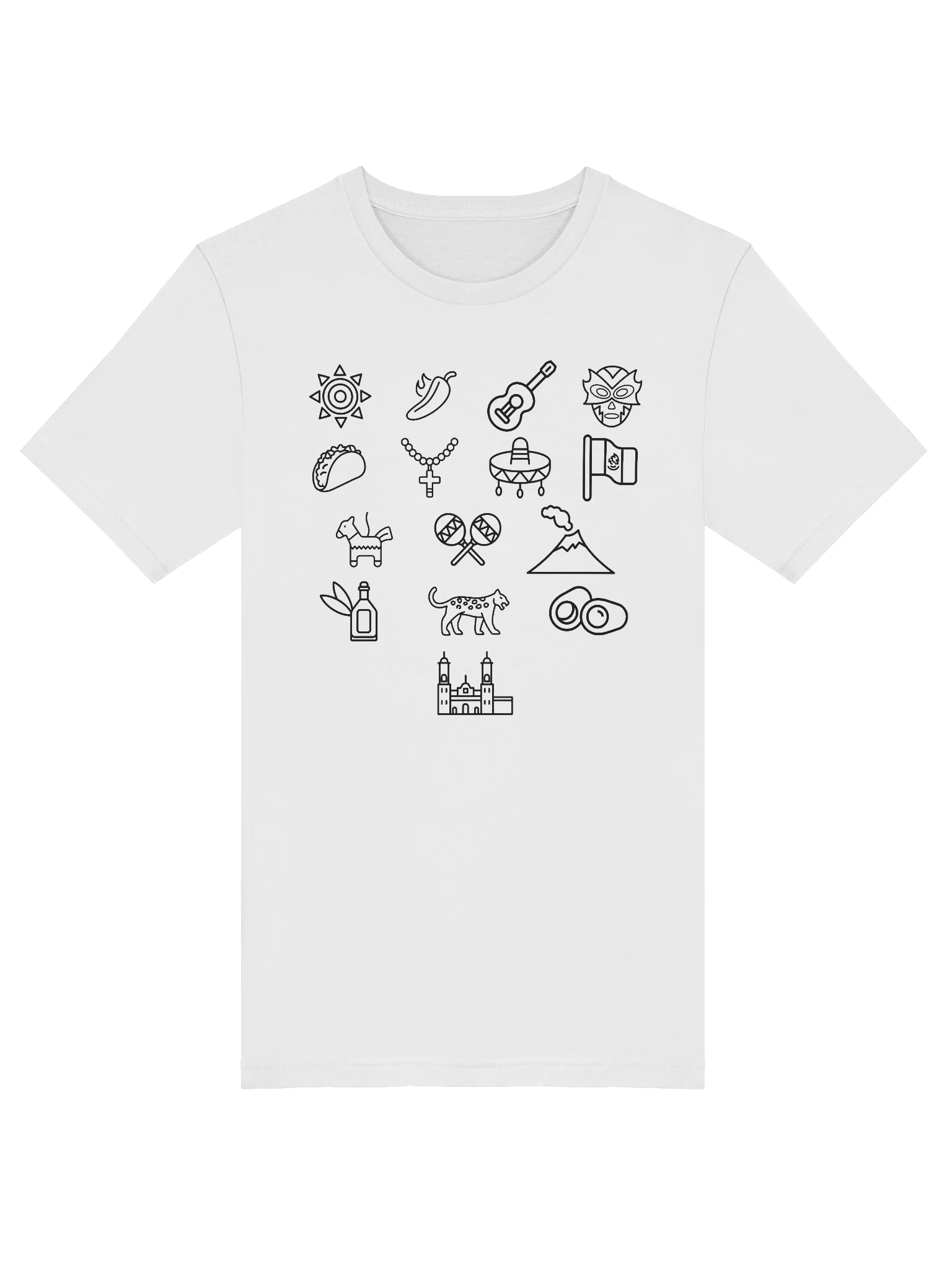 Puebla Icons T-shirt product image (41)