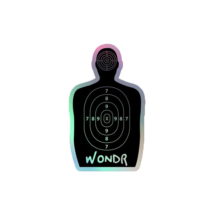 TARGET HOLOGRAPHIC STICKER product image (2)