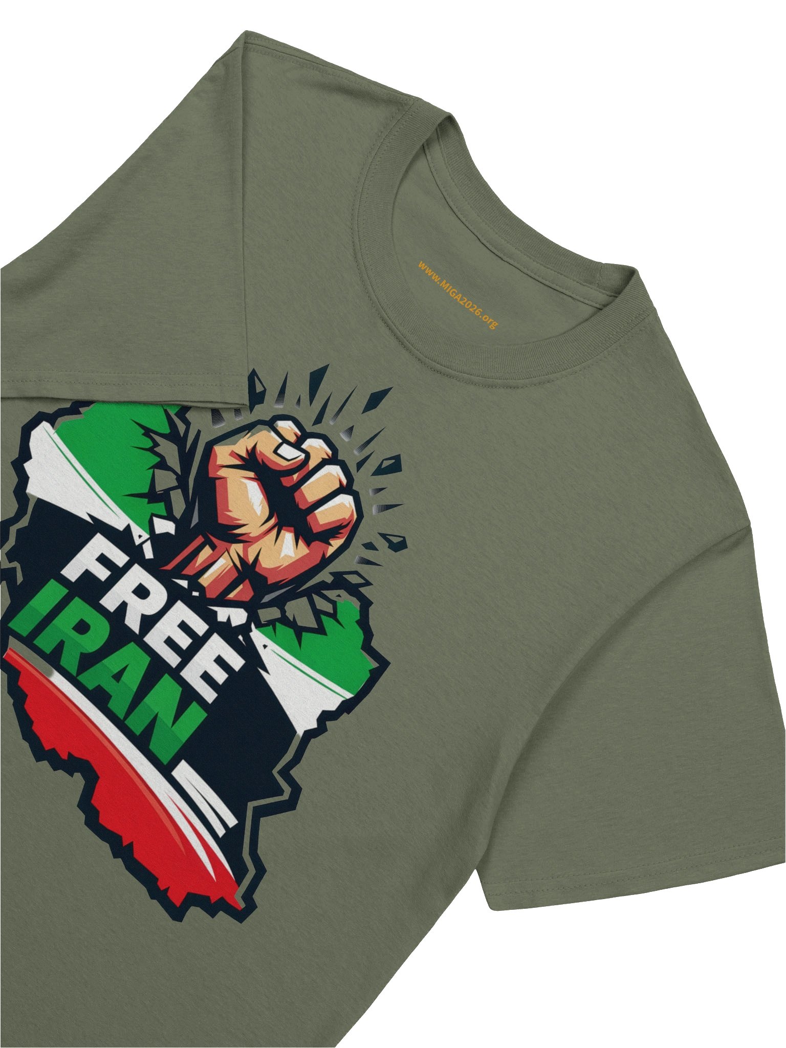 Free Iran Map Pride Unisex Shirt product image (35)