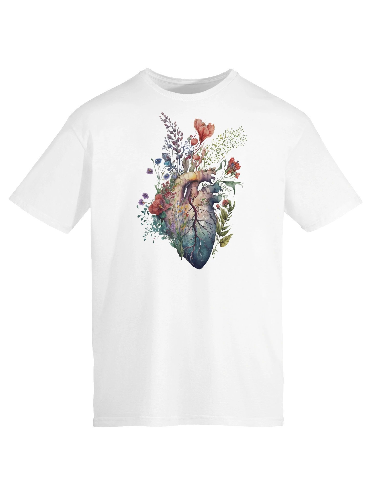 Botanical Anatomy Heart Watercolor product image (6)