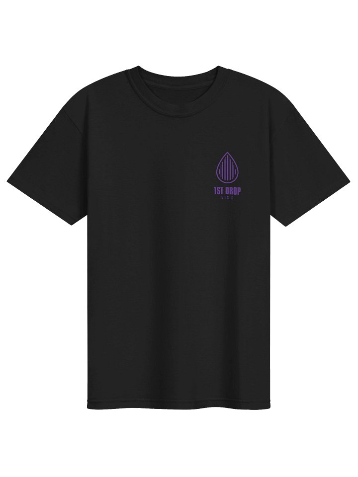 1st Drop Music Logo Purple T-shirt product image (1)