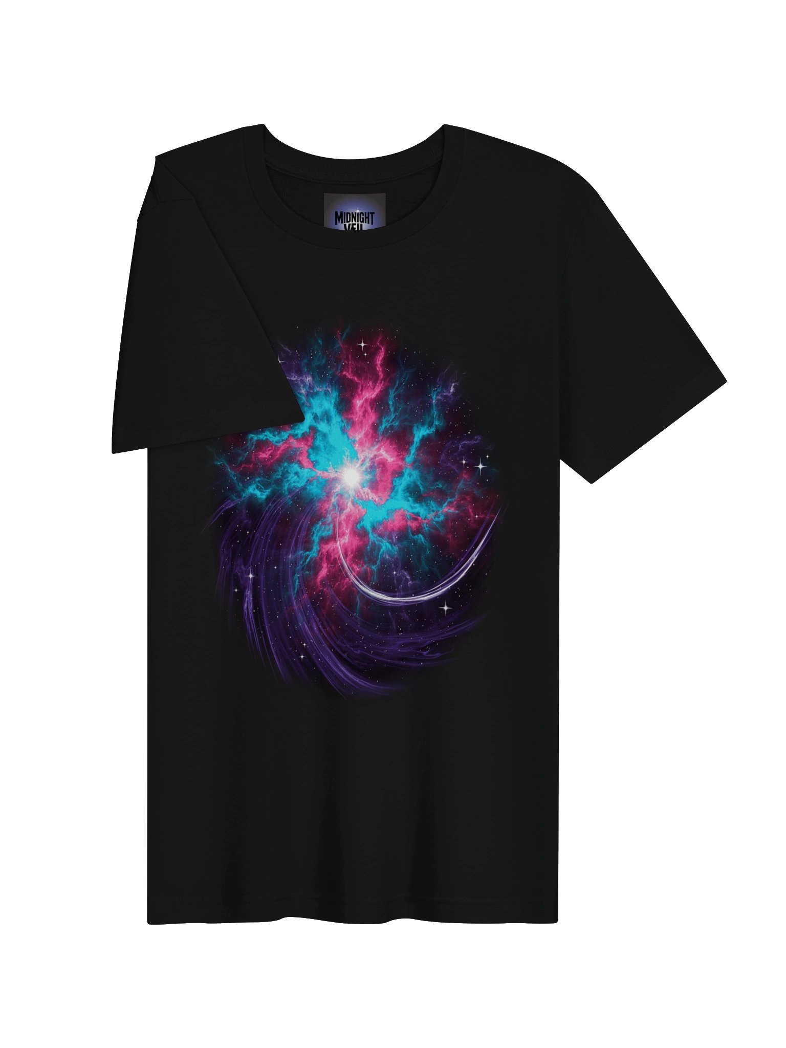 Midnight Veil — Crescent Nebula Tee product image (3)