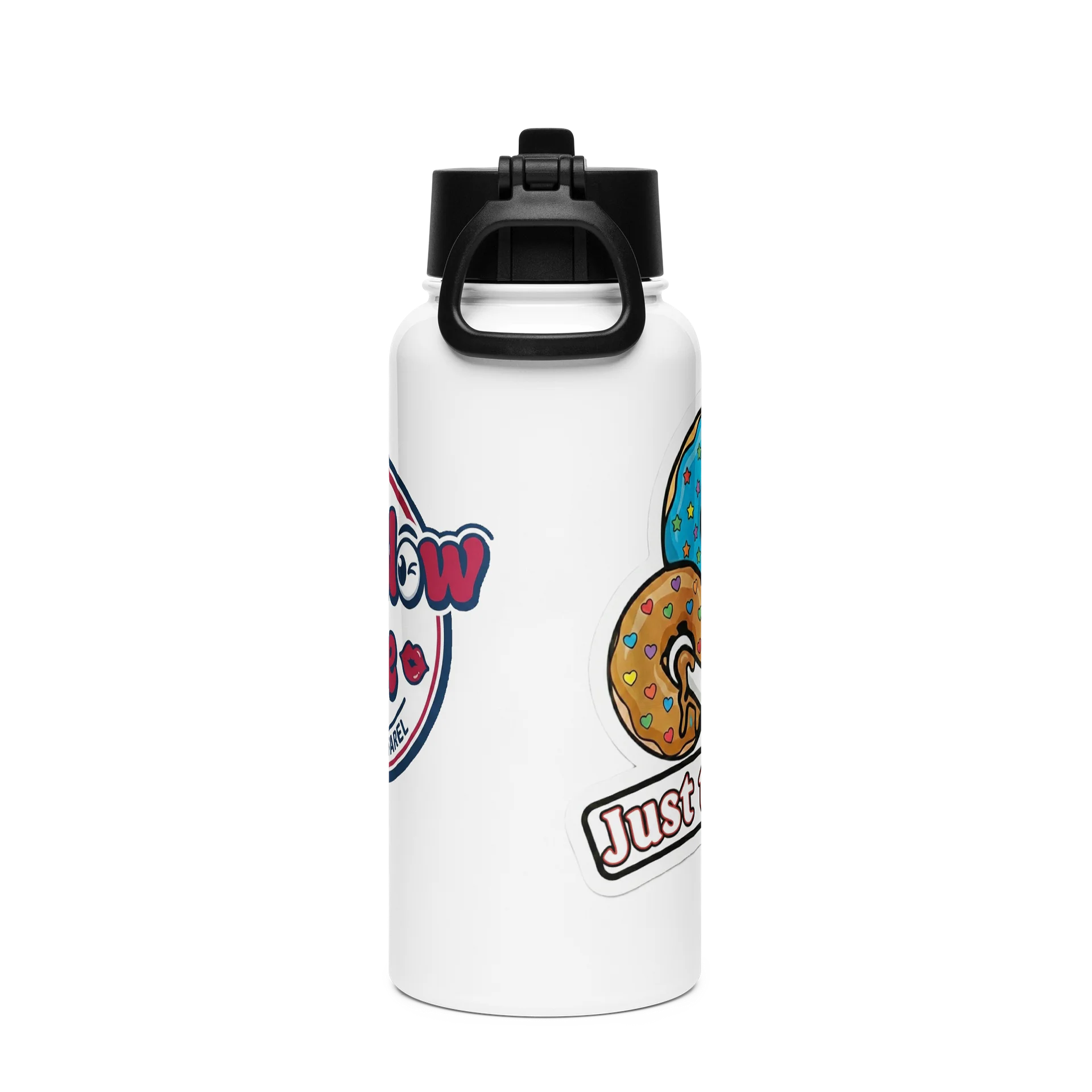 Just The Tip - Stainless Steel Water Bottle with Straw - 32oz product image (2)