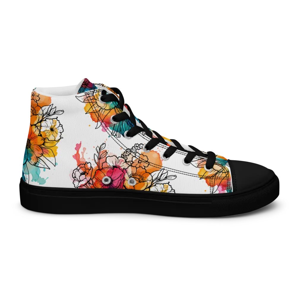 Ink Splash Bouquet High Tops product image (12)