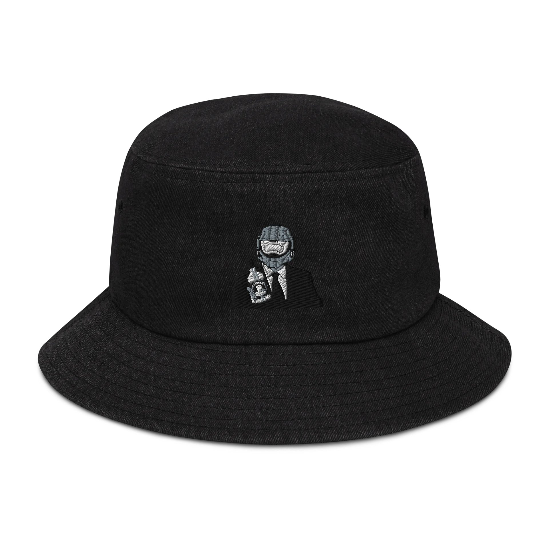 Lovable Classic Canvas Black White Bucket Hat product image (1)