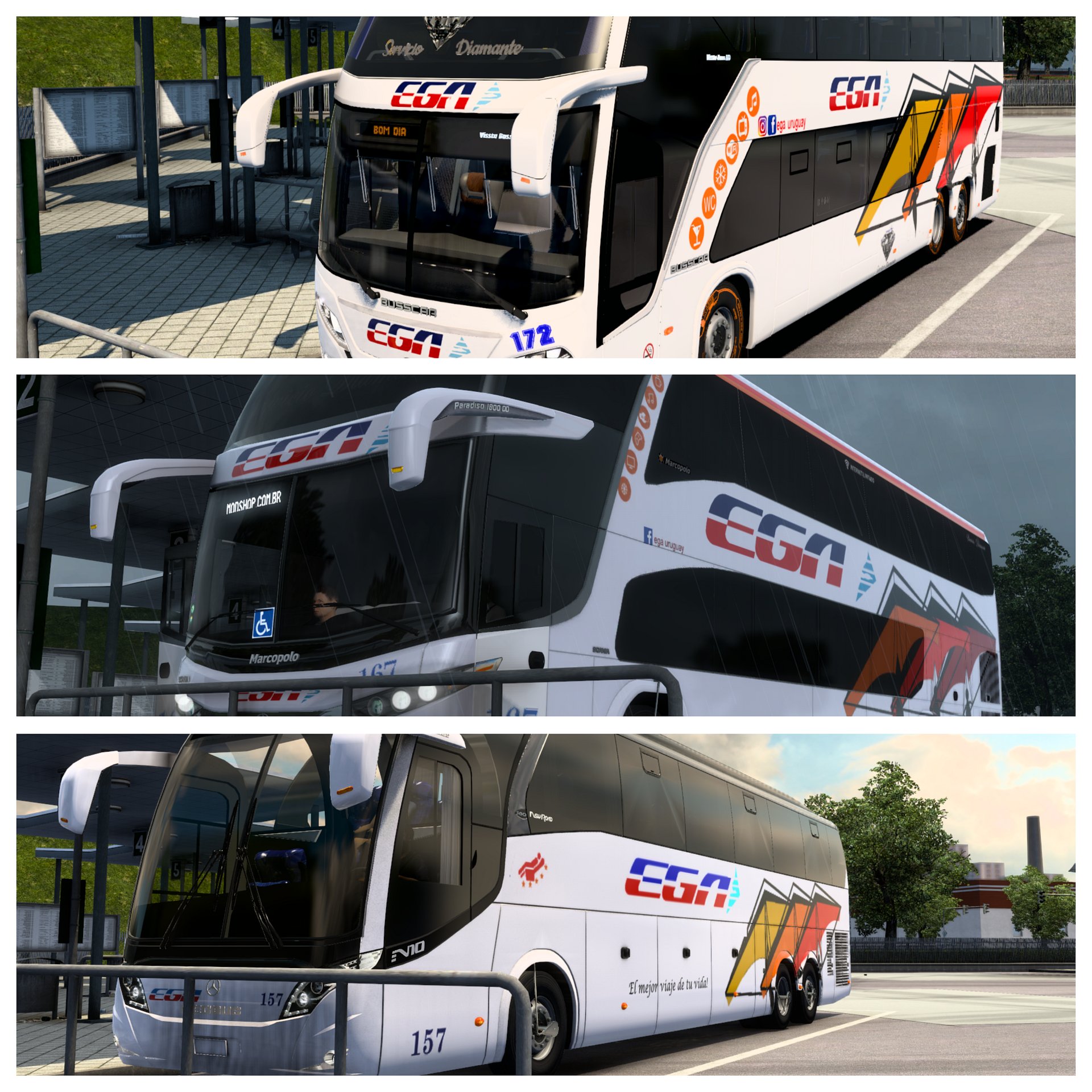 Pack EGA (3 Mods 🚌) | Simulación Terrestre product image (1)