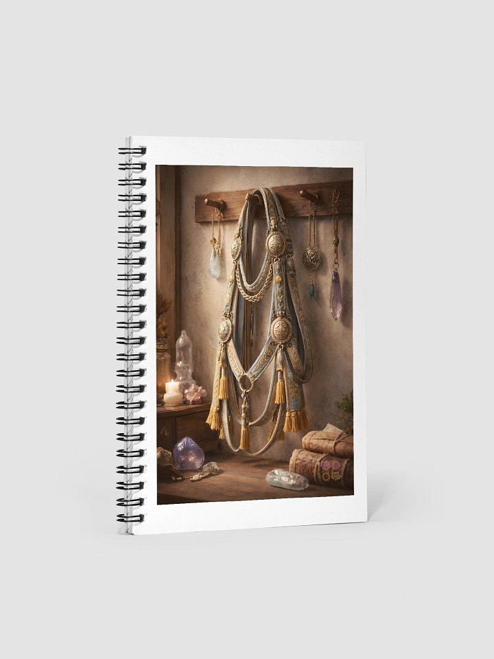 The Decorative Harness Spiral Notebook product image (1)