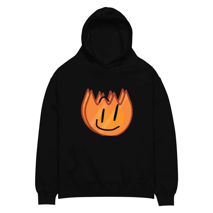 Coiny Firey Unisex Oversized Hoodie product image (2)