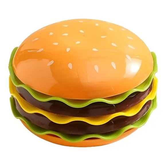 Set De Vajilla Con Forma De Hamburguesa 7 Piezas product image (1)