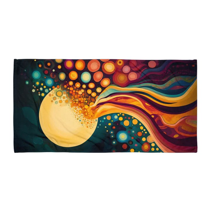Ethereal Glow Sublimated Towel product image (1)