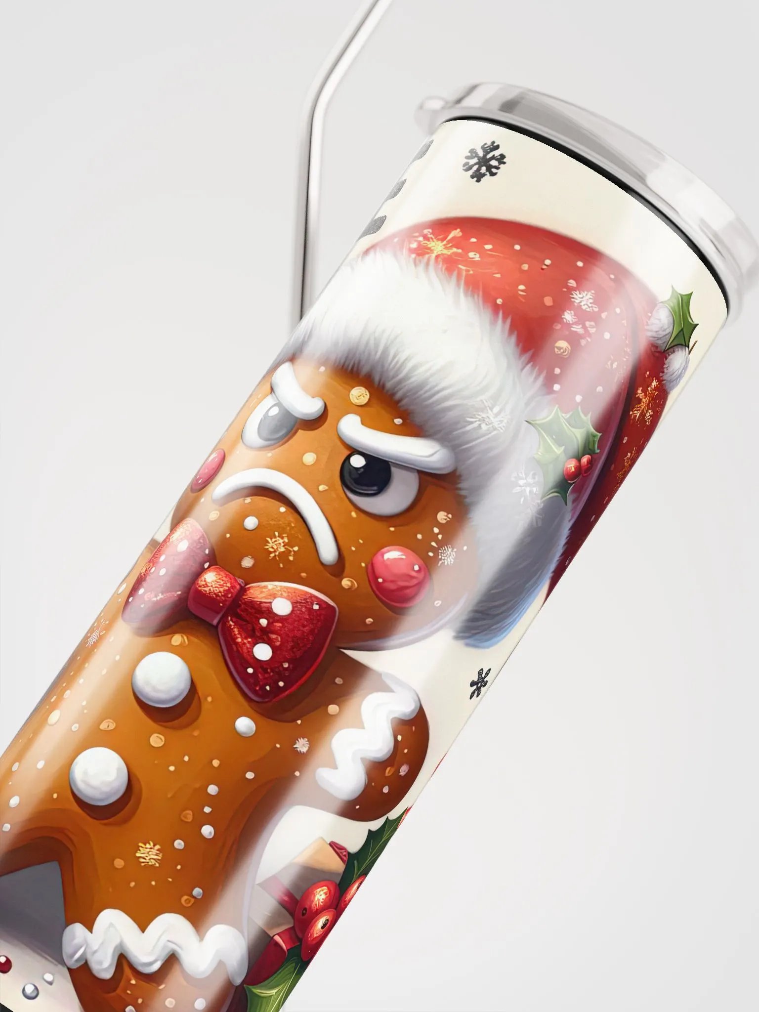 Funny Gingerbread Man Tumbler – 