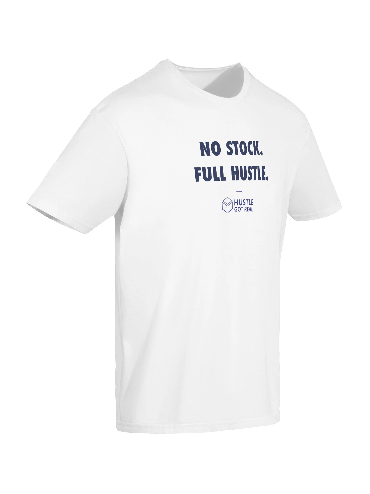 No Stock. Full Hustle. Tee — Light product image (41)