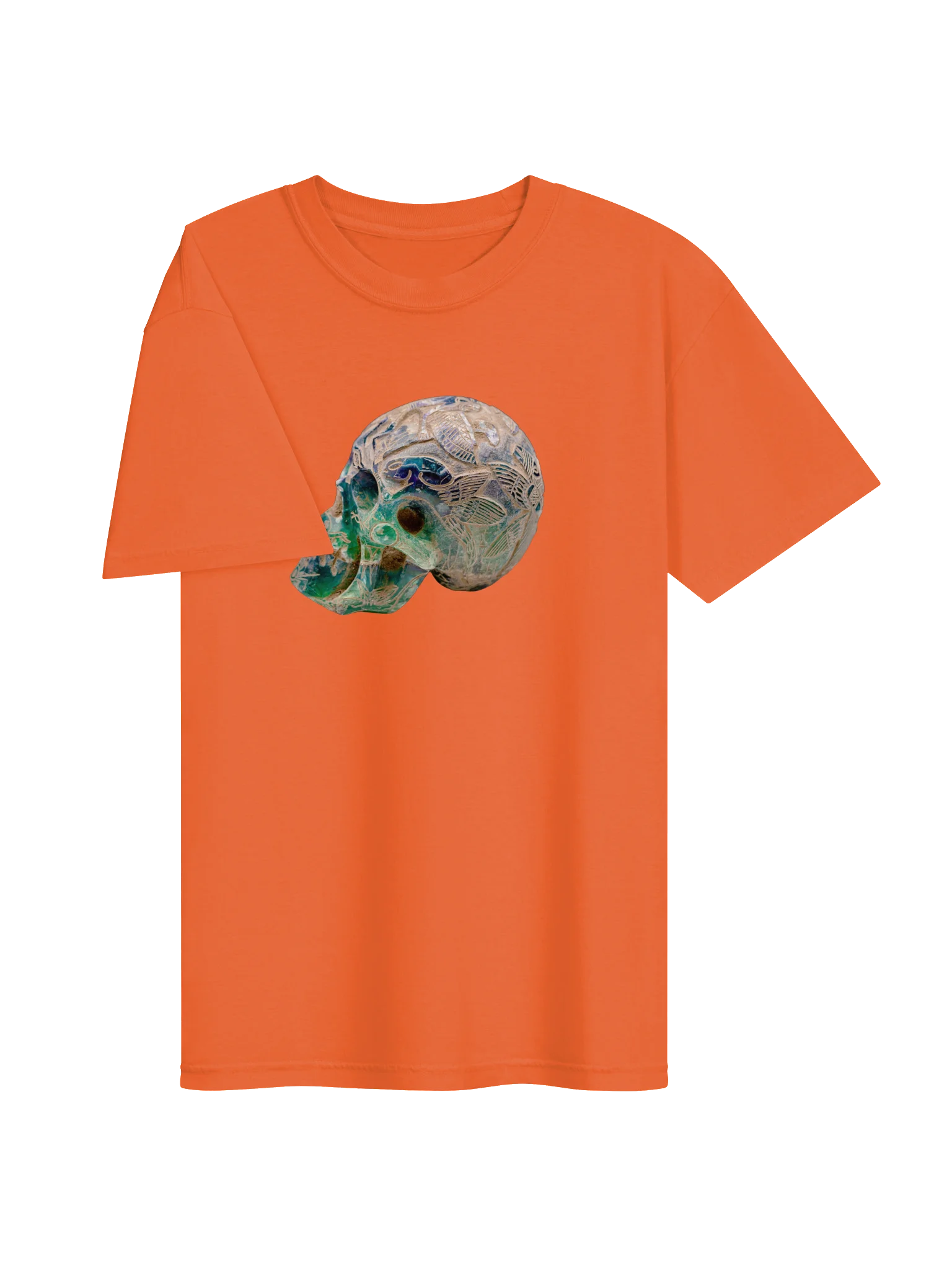 Fluorite Master Skull T-Shirt product image (3)