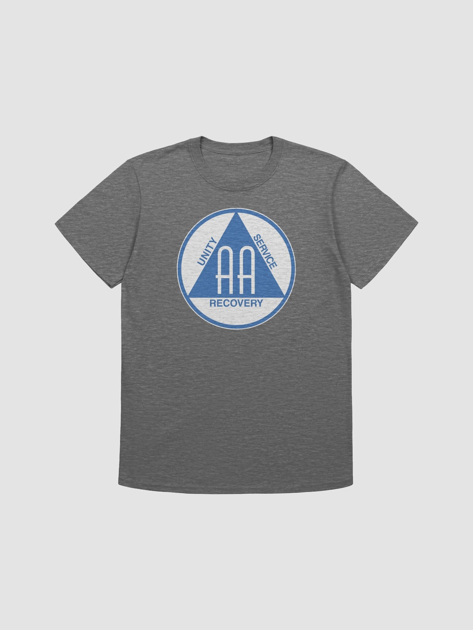 Unity Service Recovery AA Symbol Design | Recovery T-Shirt Inspiring Sobriety product image (3)