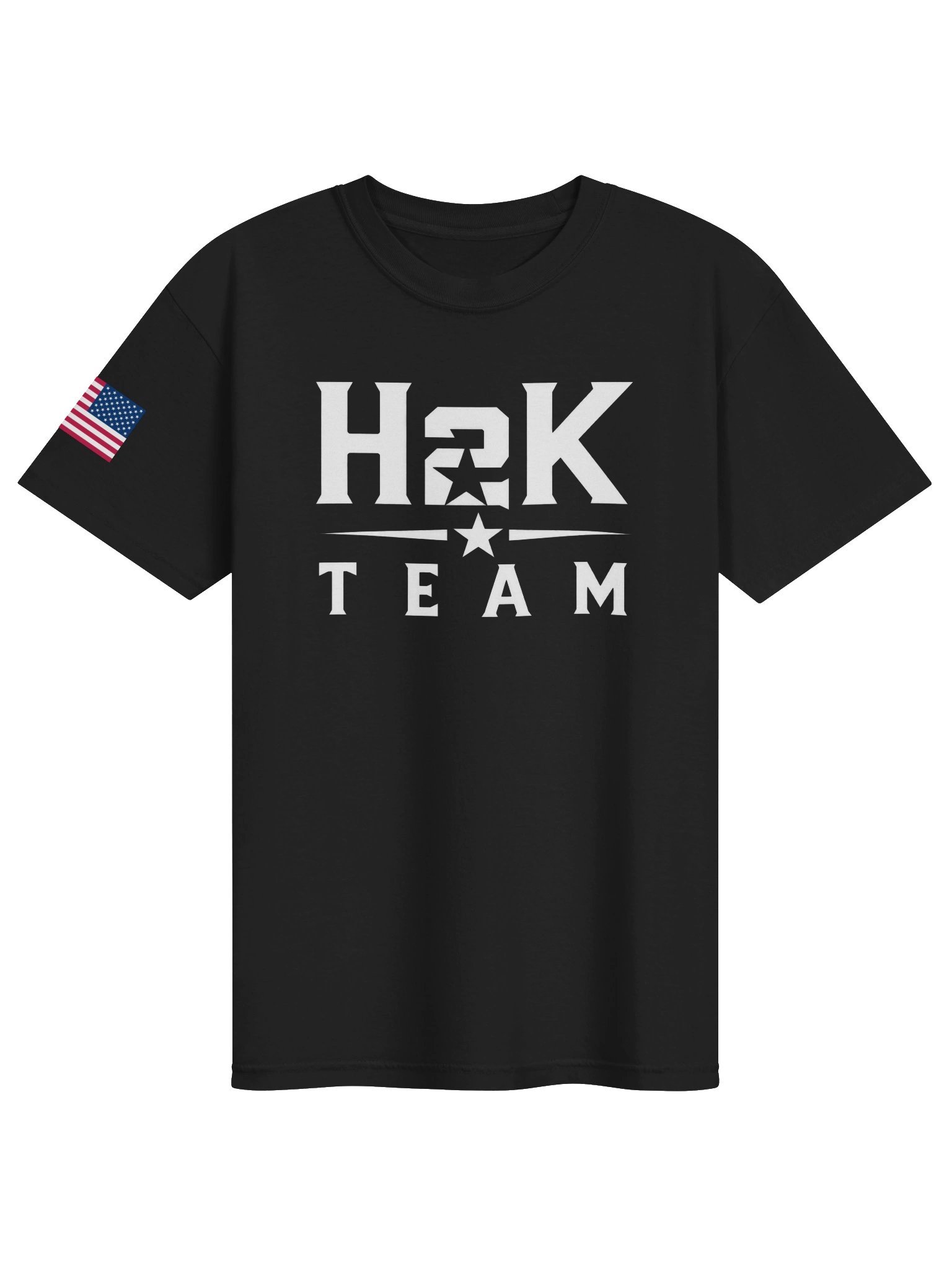 H2K Team | Relaxed-Fit Tee – Black product image (1)