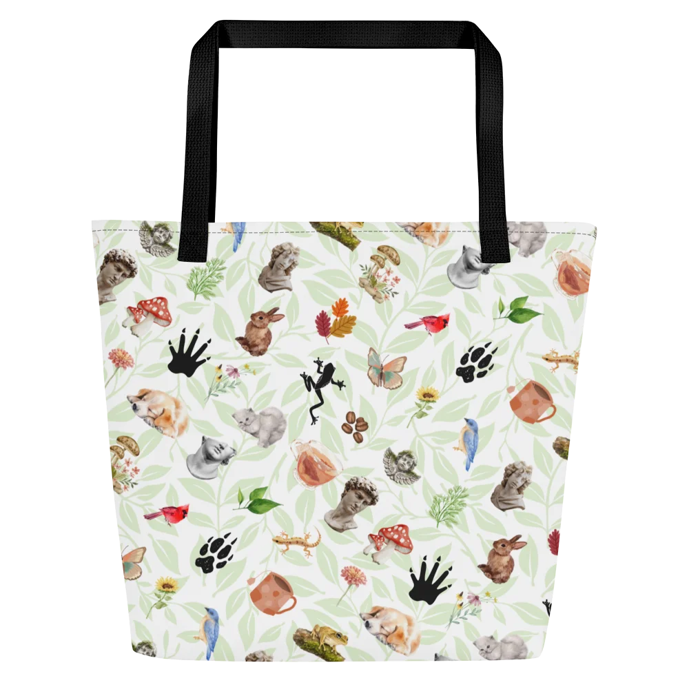 Woodland Whimsy All-Over Print Tote Bag product image (2)