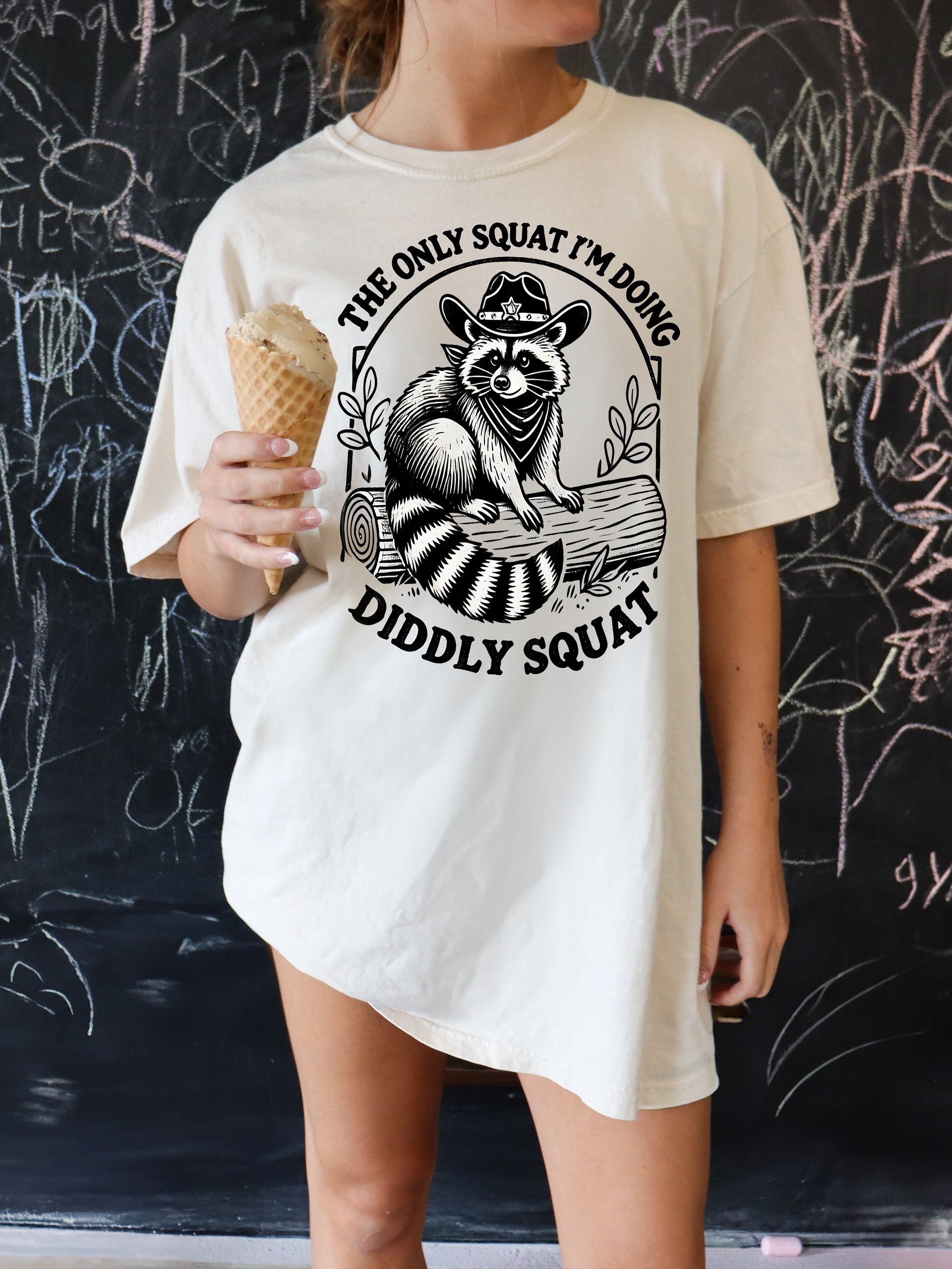 The Only Squat I'm Doing Diddly Squat Shirt product image (2)