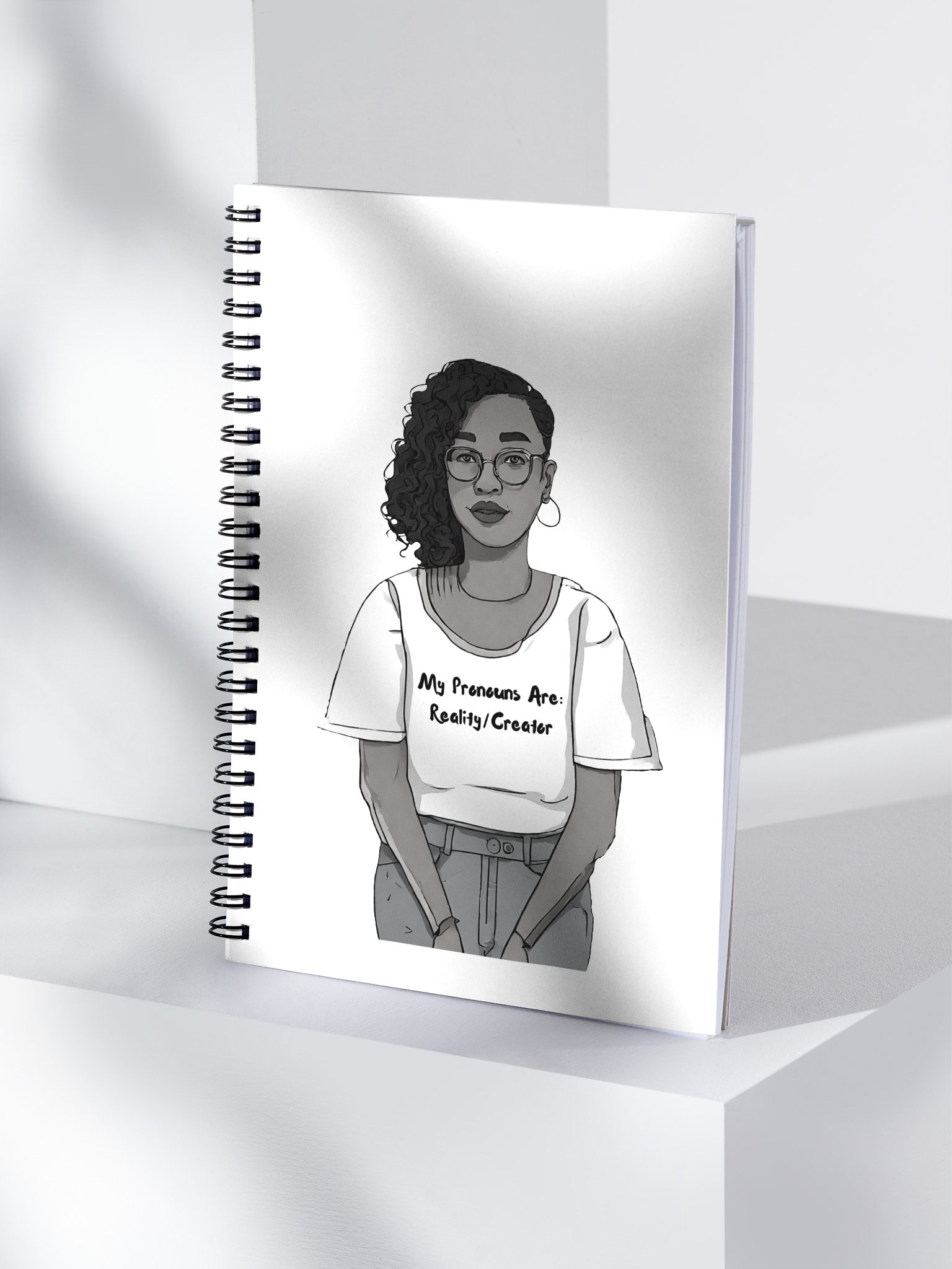 Reality/Creator Spiral Notebook product image (4)