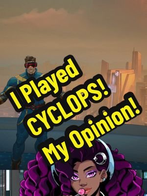 I played Cyclops! Here are my thoughts! #cyclops #tiktokgrowthchallenge #vtuber #marvelrivals #marvelrivalstips 