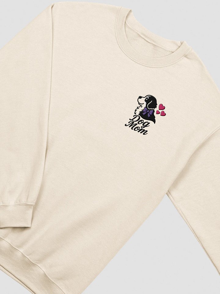 DOG MOM / SWEATSHIRT WITH PERSONALIZED NAME / EMBROIDERED product image (1)