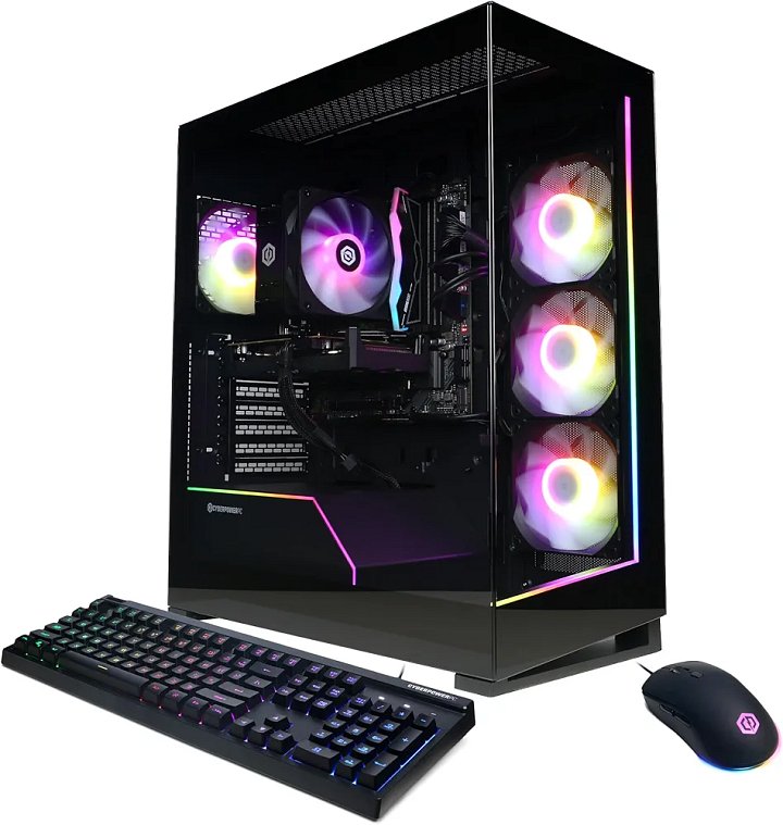 CyberPowerPC Gamer Xtreme VR Gaming PC, Intel Core i5-14400F 2.5GHz, GeForce RTX 5060 Ti 8GB, 16GB DDR5, 2TB PCIe 4.0 SSD, WiFi Ready & Windows 11 product image (1)