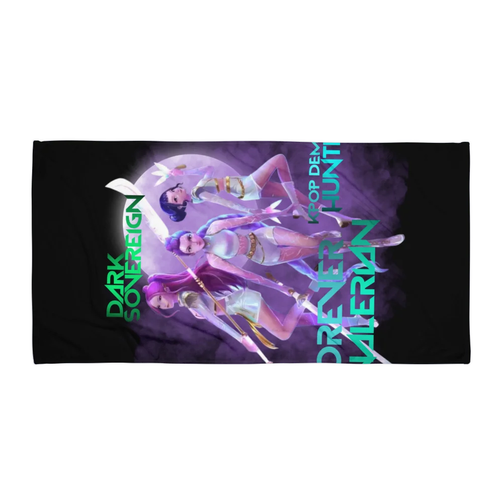 huntrix honmoon beach towel product image (1)