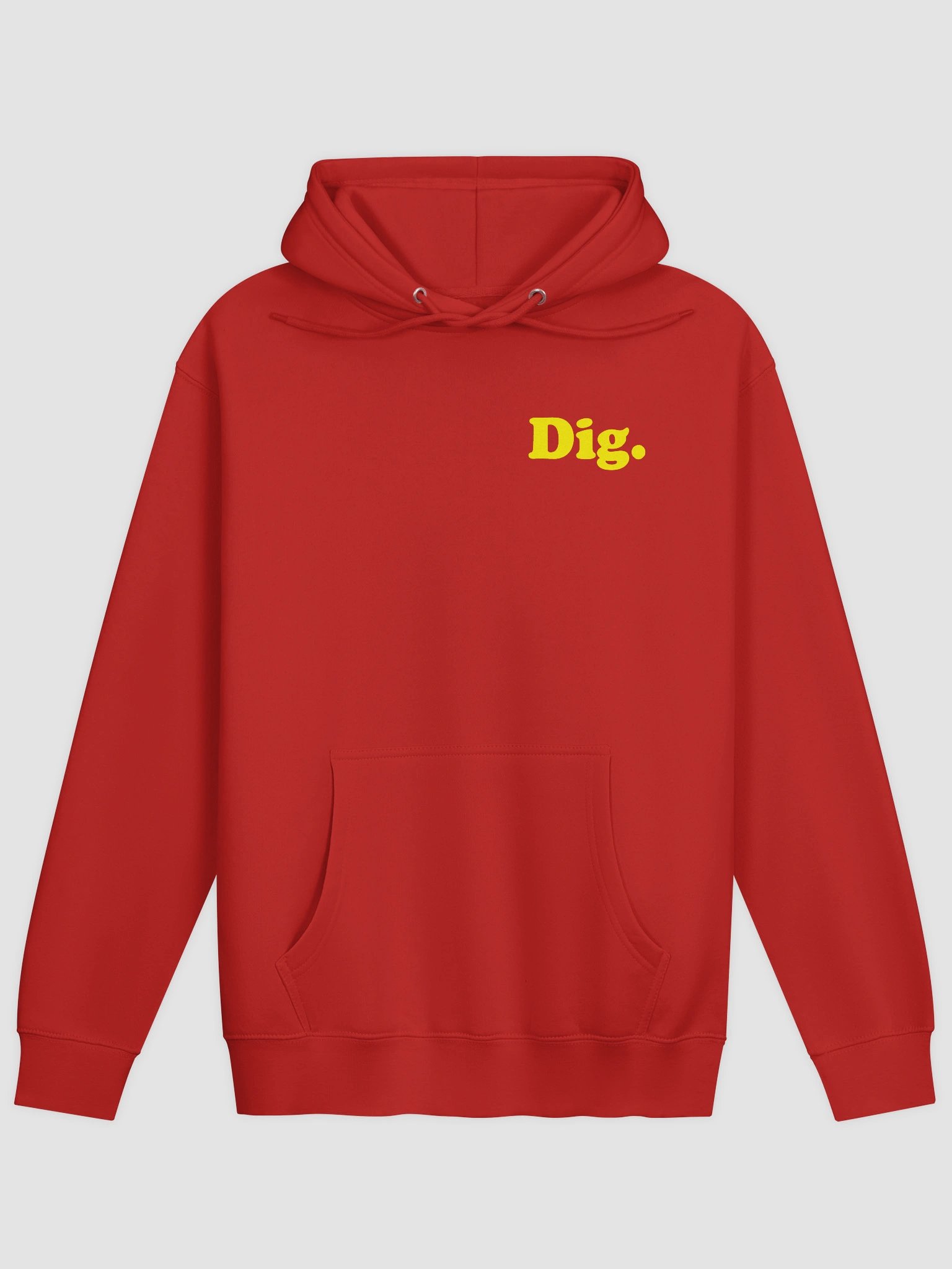 Dig. Sweatshirt: Red product image (1)