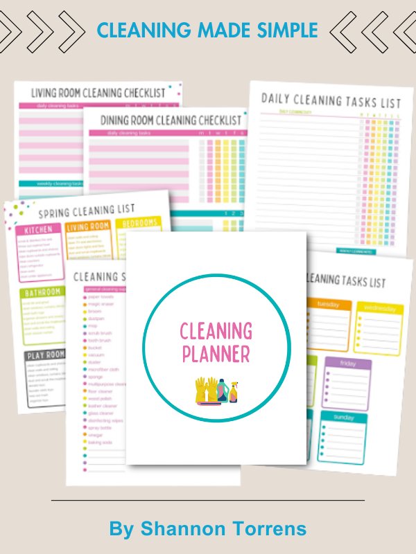 Cleaning Planner product image (1)