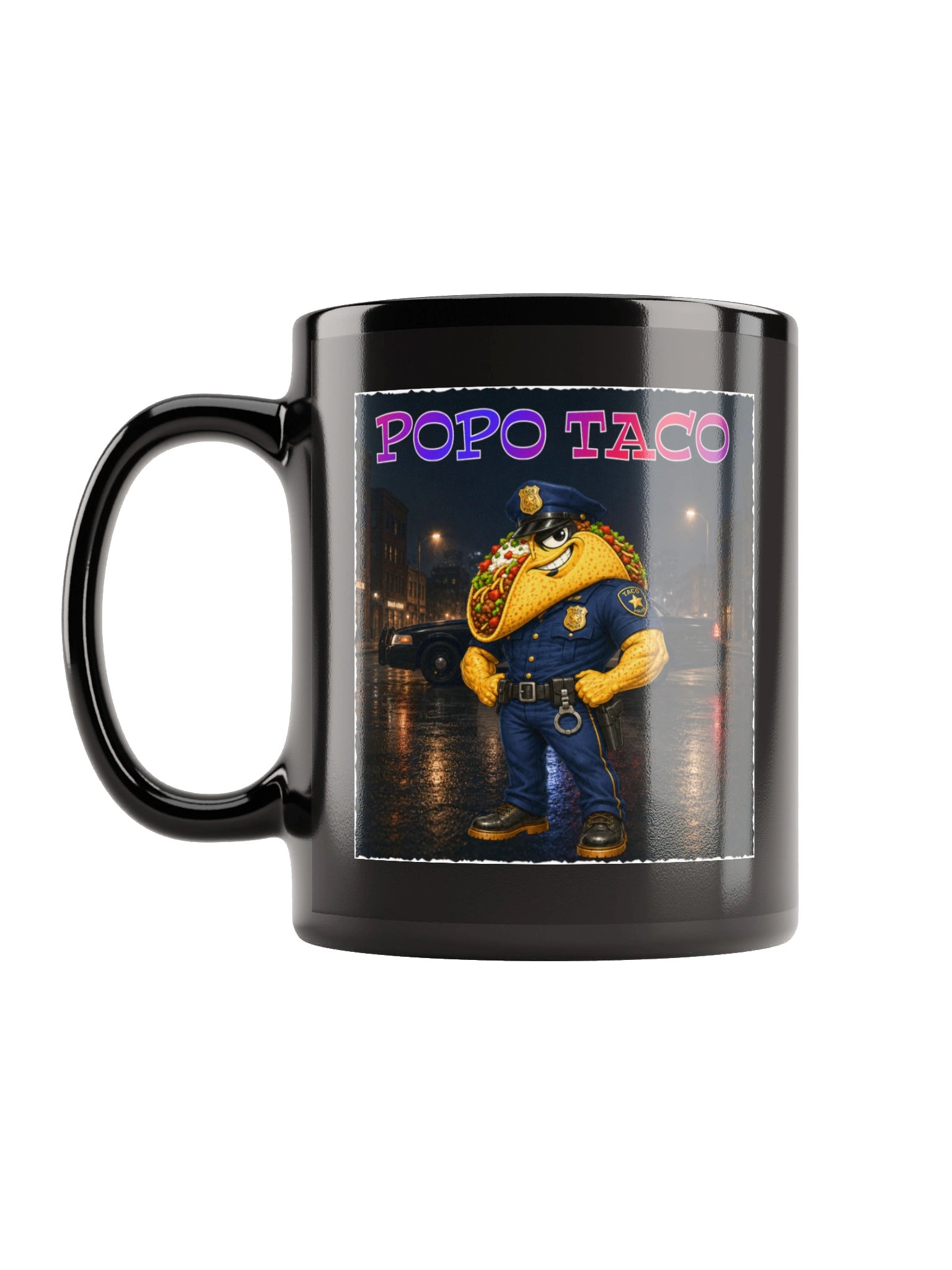 POPO TACO Cop Taco Mug -Taco Family collecion product image (1)