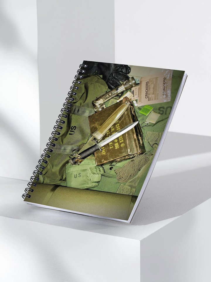 "CIF" Camouflage Chronicles Spiral Notebook product image (2)