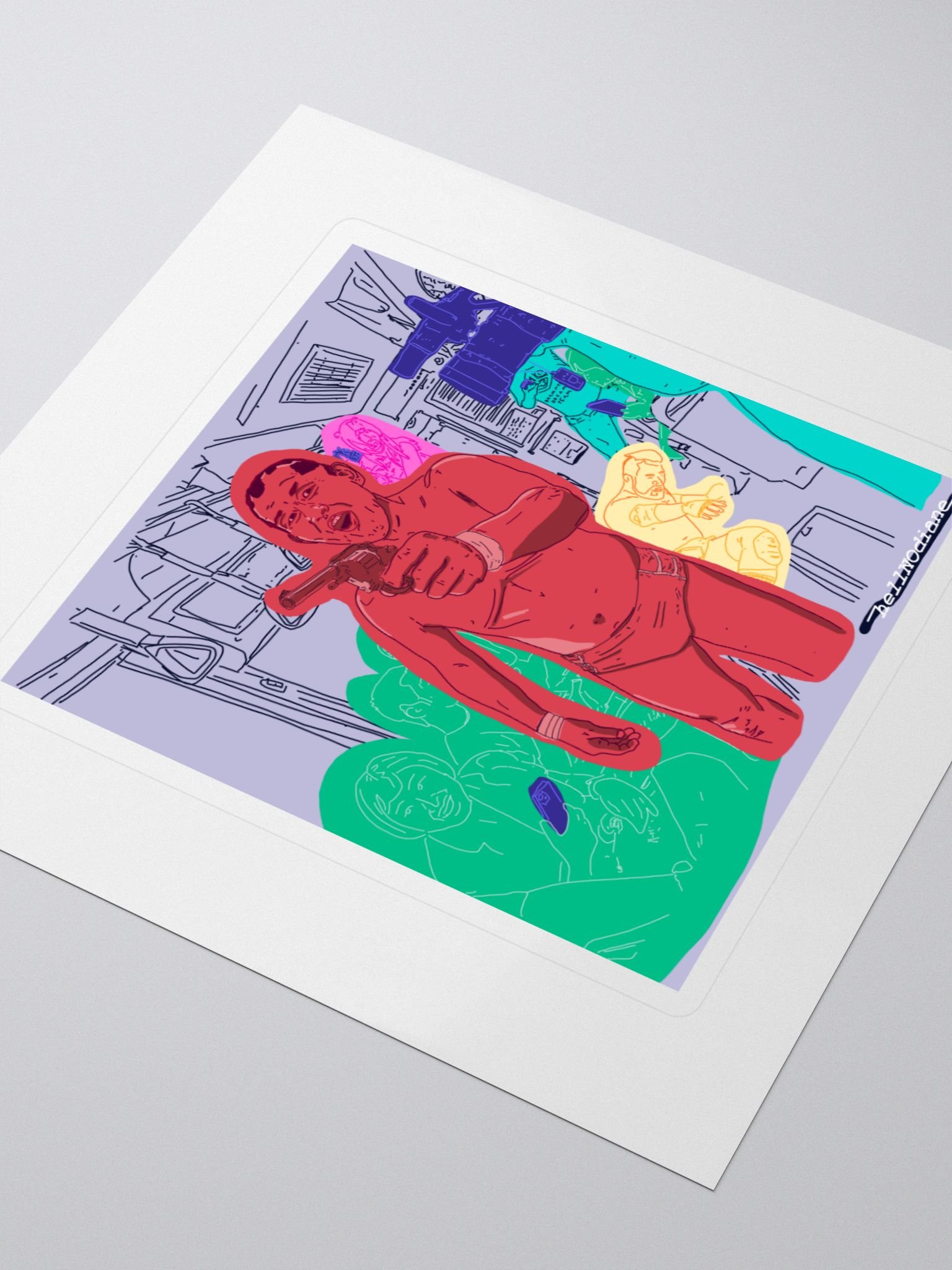 Murder Grandpa (sticky) product image (3)