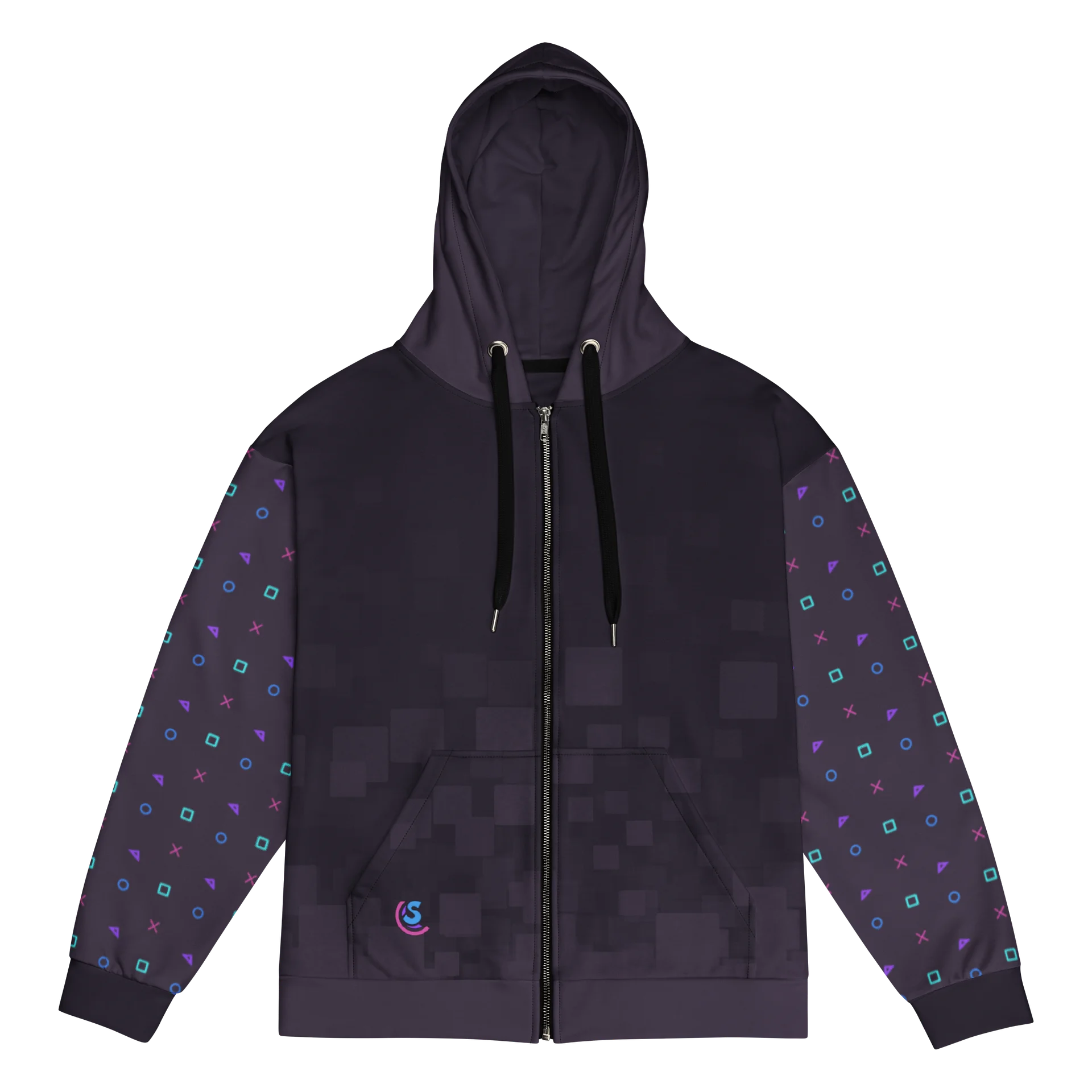 Legally Distinct Symbols Zipup Hoodie product image (5)