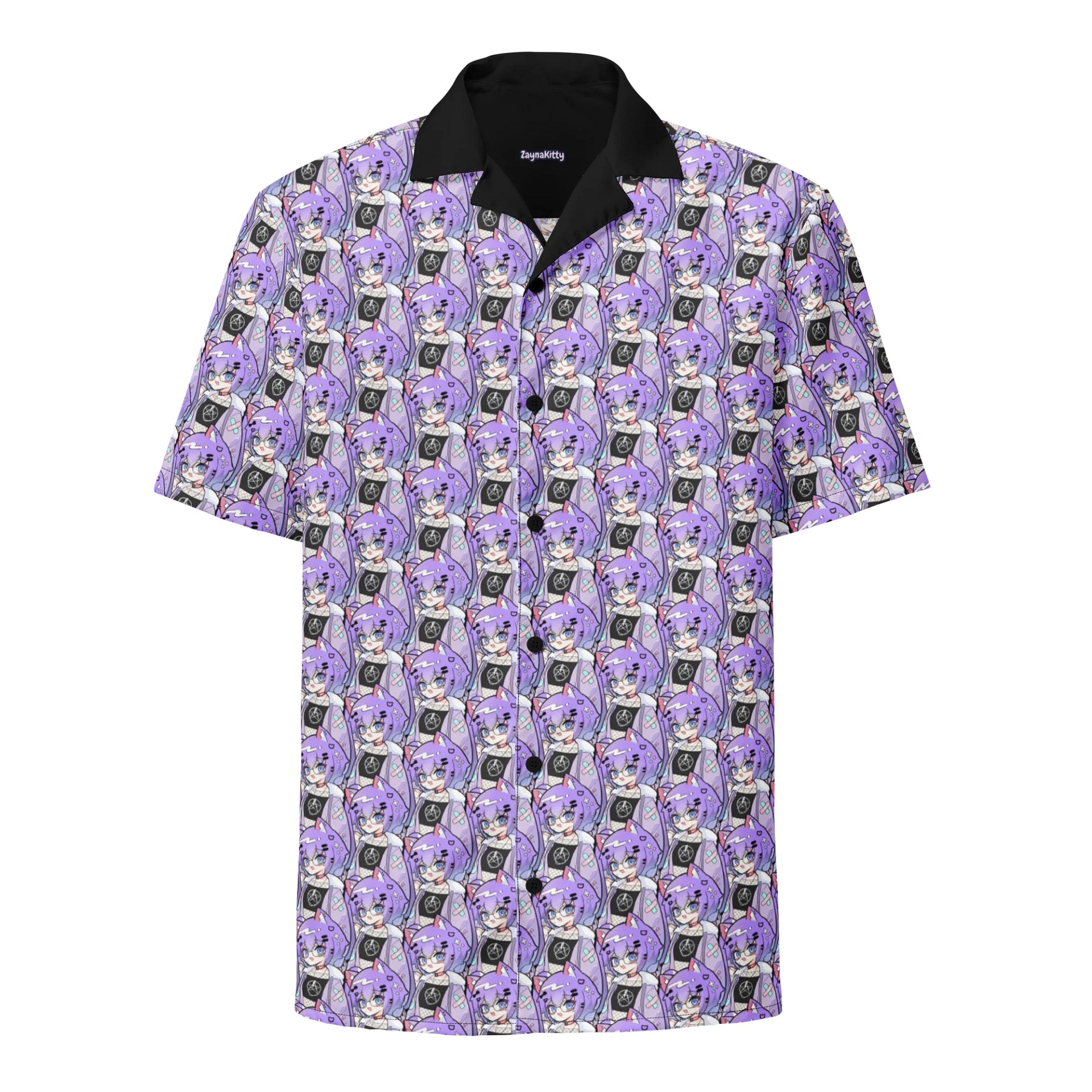 ZaynaKitty Pattern Button-Up product image (1)