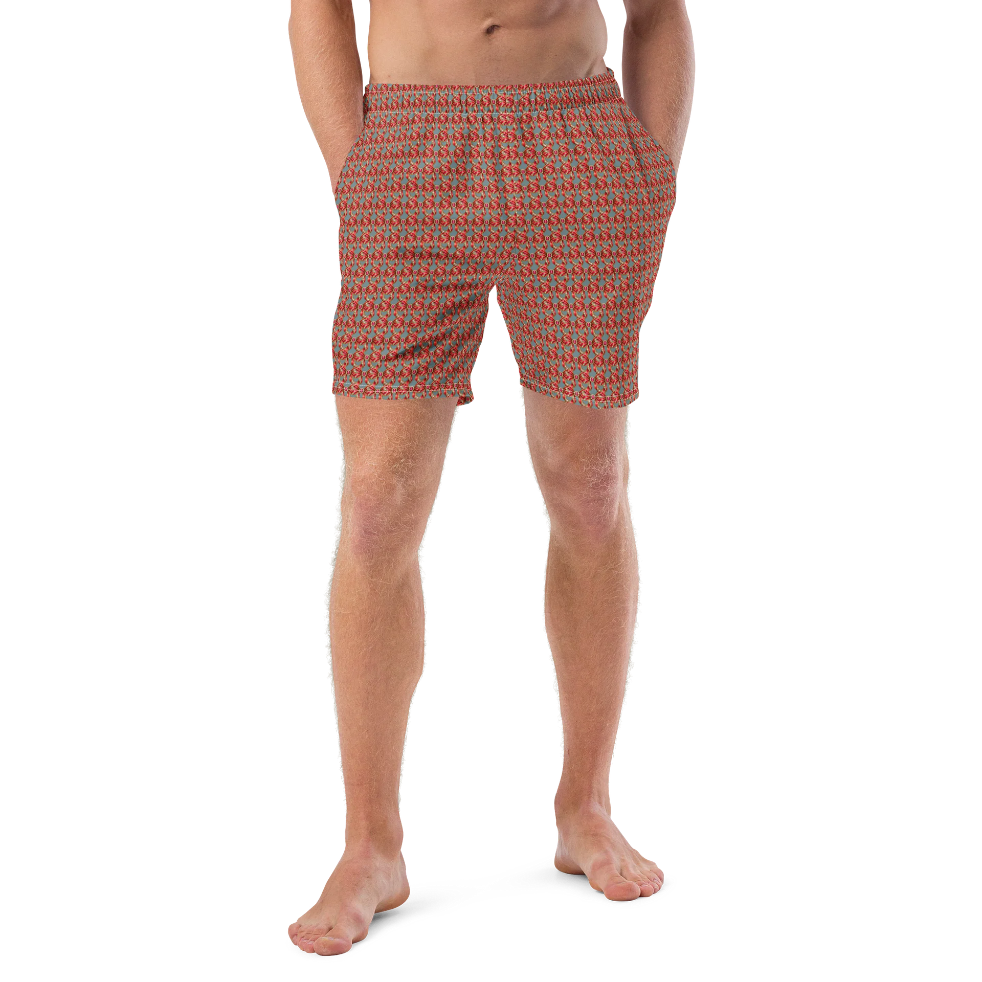 Geometric Mosaic Swim Trunks product image (4)