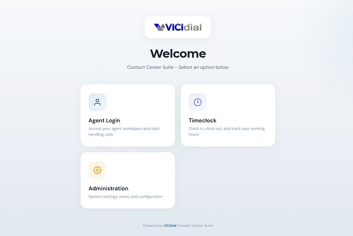 Vicidial Agent Theme /Custom realtime repotrs and Custom Welcome Page product image (2)