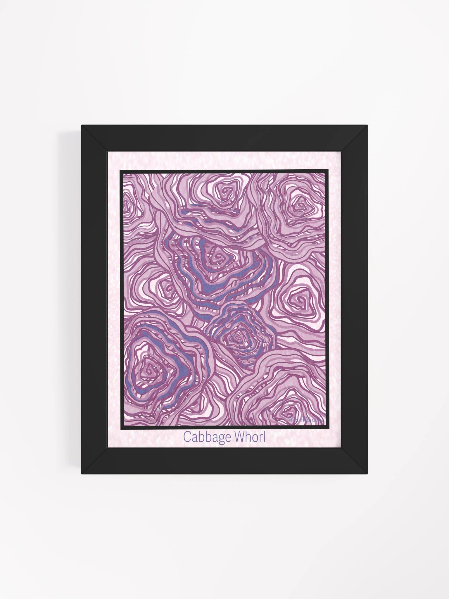 Cabbage Whorl – Framed Art Poster product image (5)