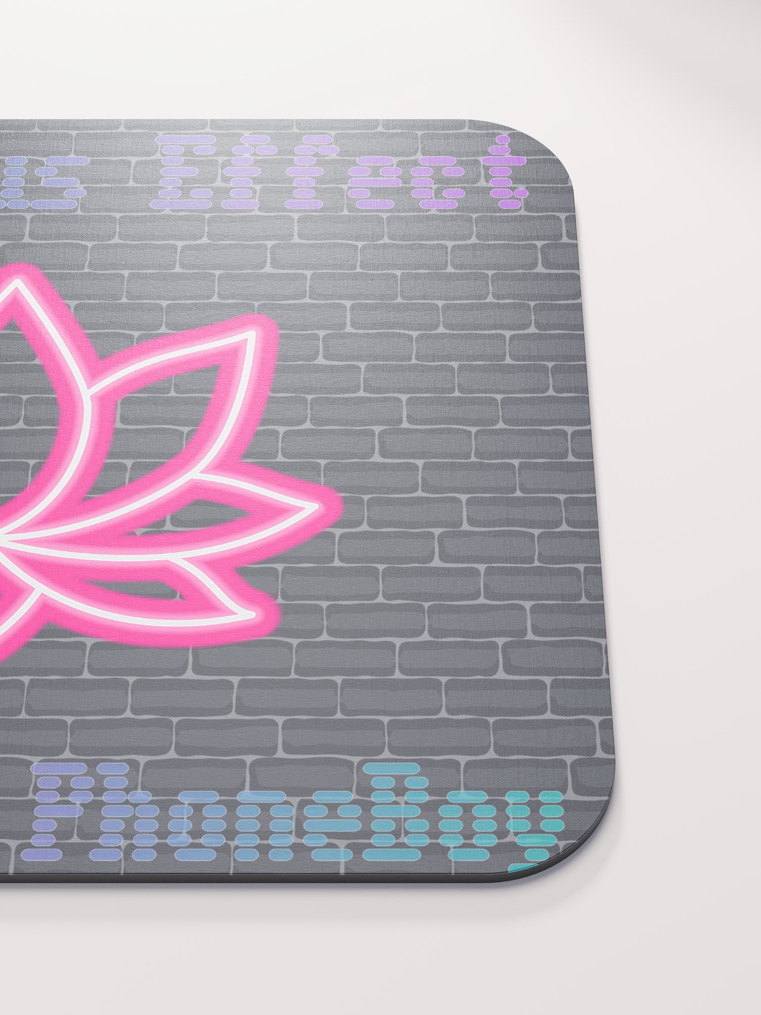 Lotus Efect Mouse Pad Black product image (5)