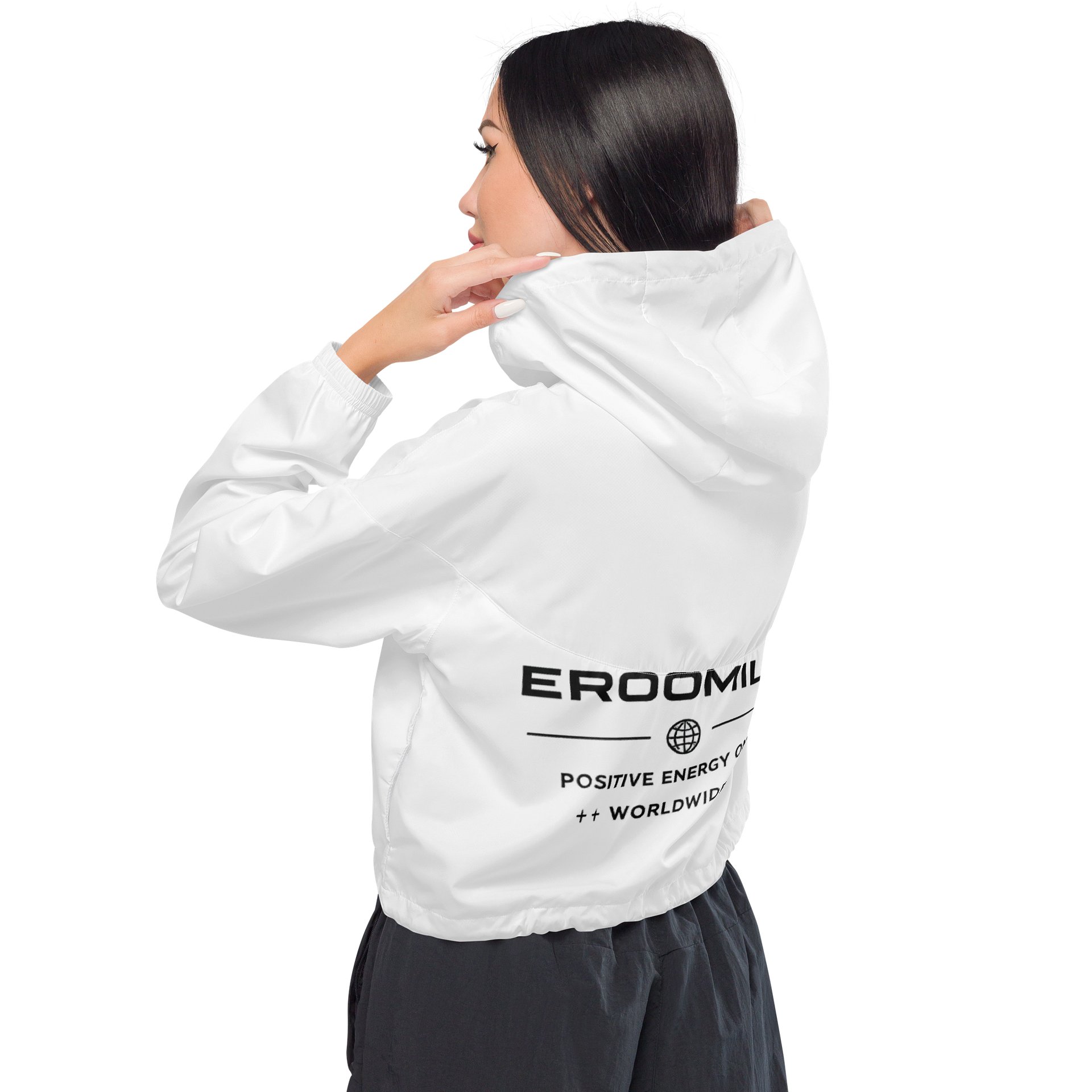 Eroomill Women's Cropped Windbreaker product image (4)