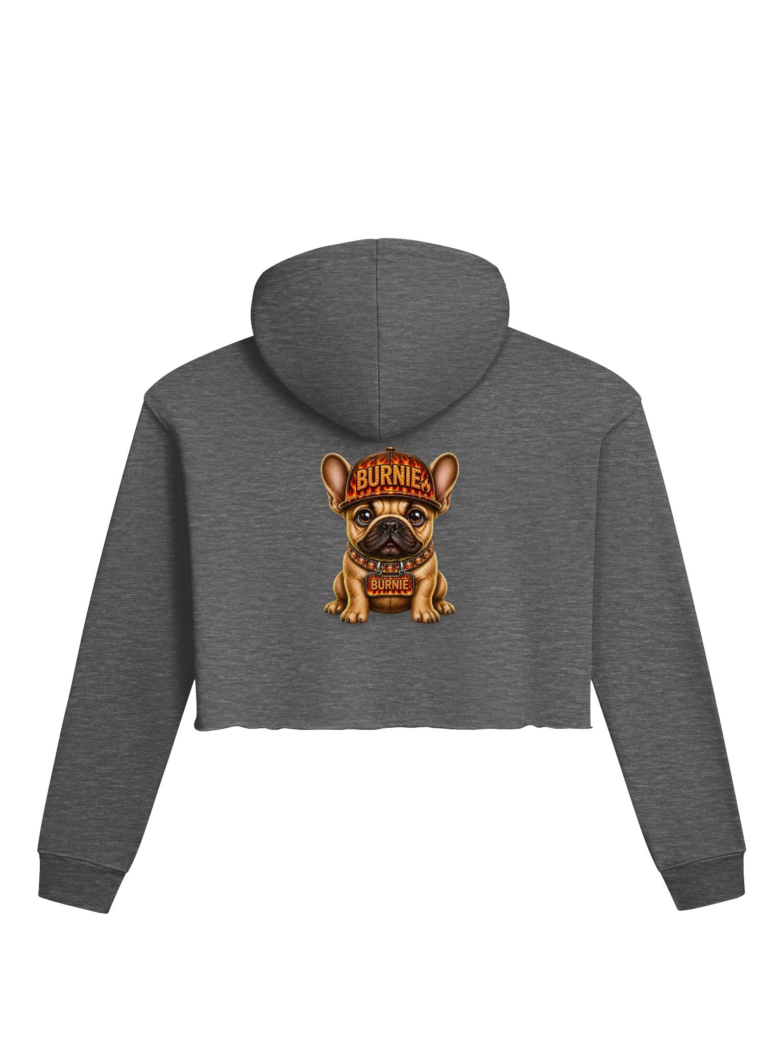 BURNIE FLAMES HOODIE CROP product image (2)